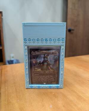 Ms. Bumbleflower Custom 3D Printed Bloomburrow Magnetic Commander‎ Deck Box with